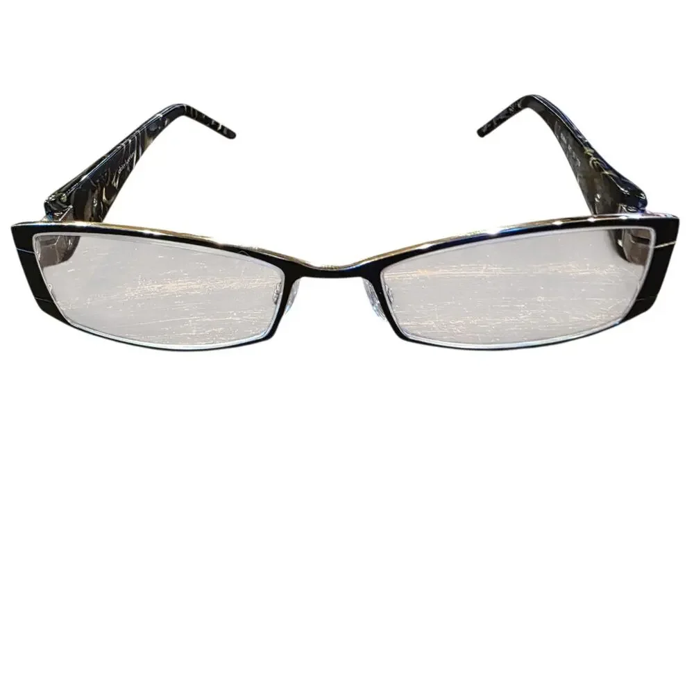 Daisy Fuentes Olivia 021 52-17-135 Eyeglass Frames Marble Preowned